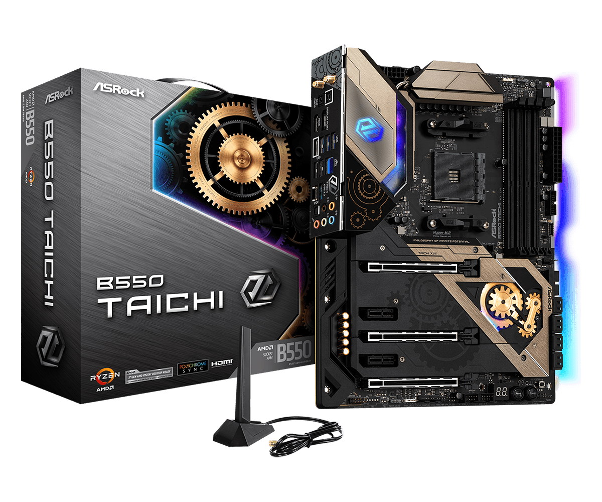 Asrock b550 taichi motherboard specifications on motherboarddb